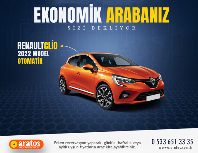 Rahat ve konforlu araç kiralama deneyimini bizimle yaşayın